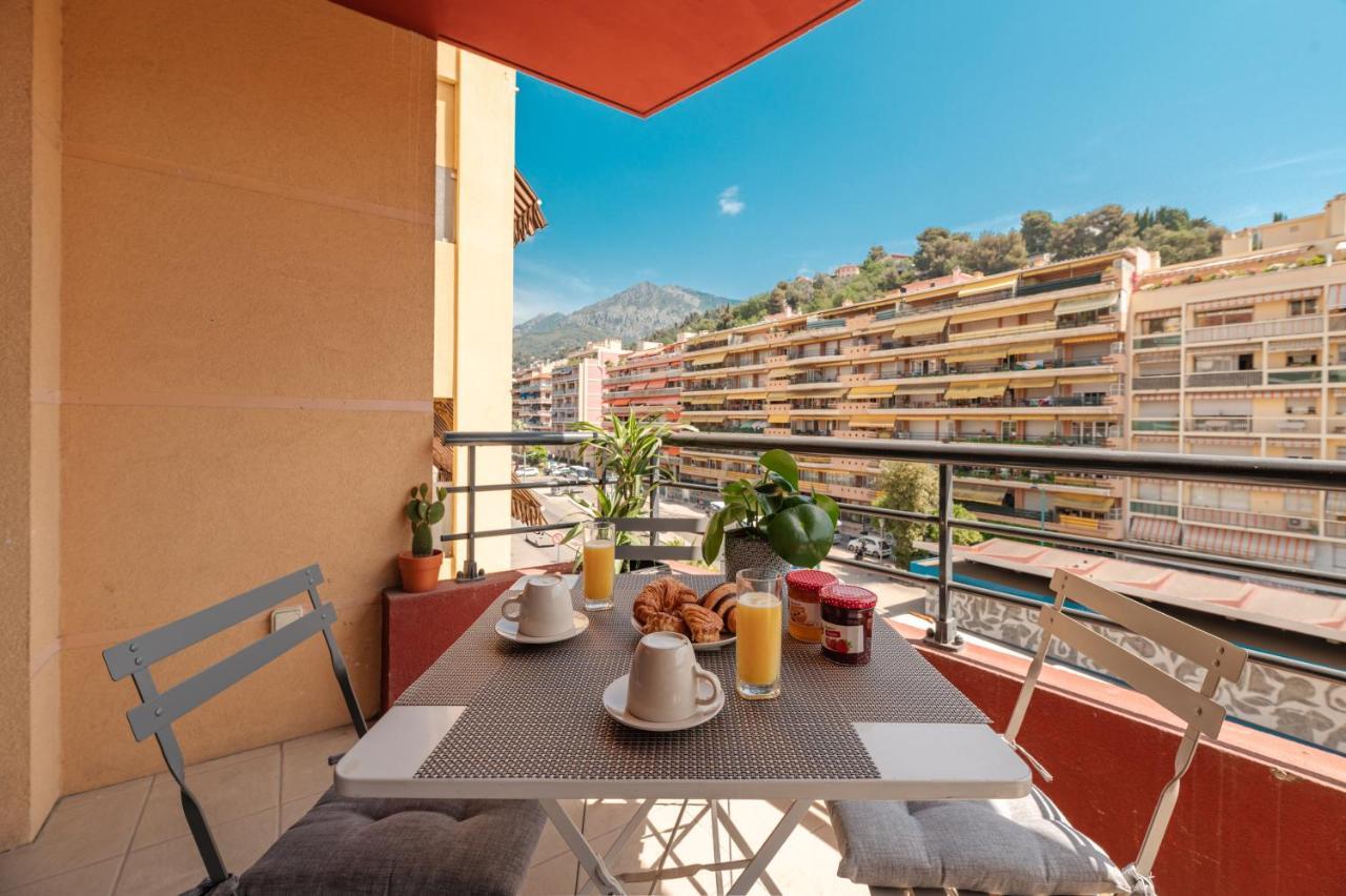 L'Alhambra, Cosy 2 Pieces Au Centre Ville De Menton Ngoại thất bức ảnh