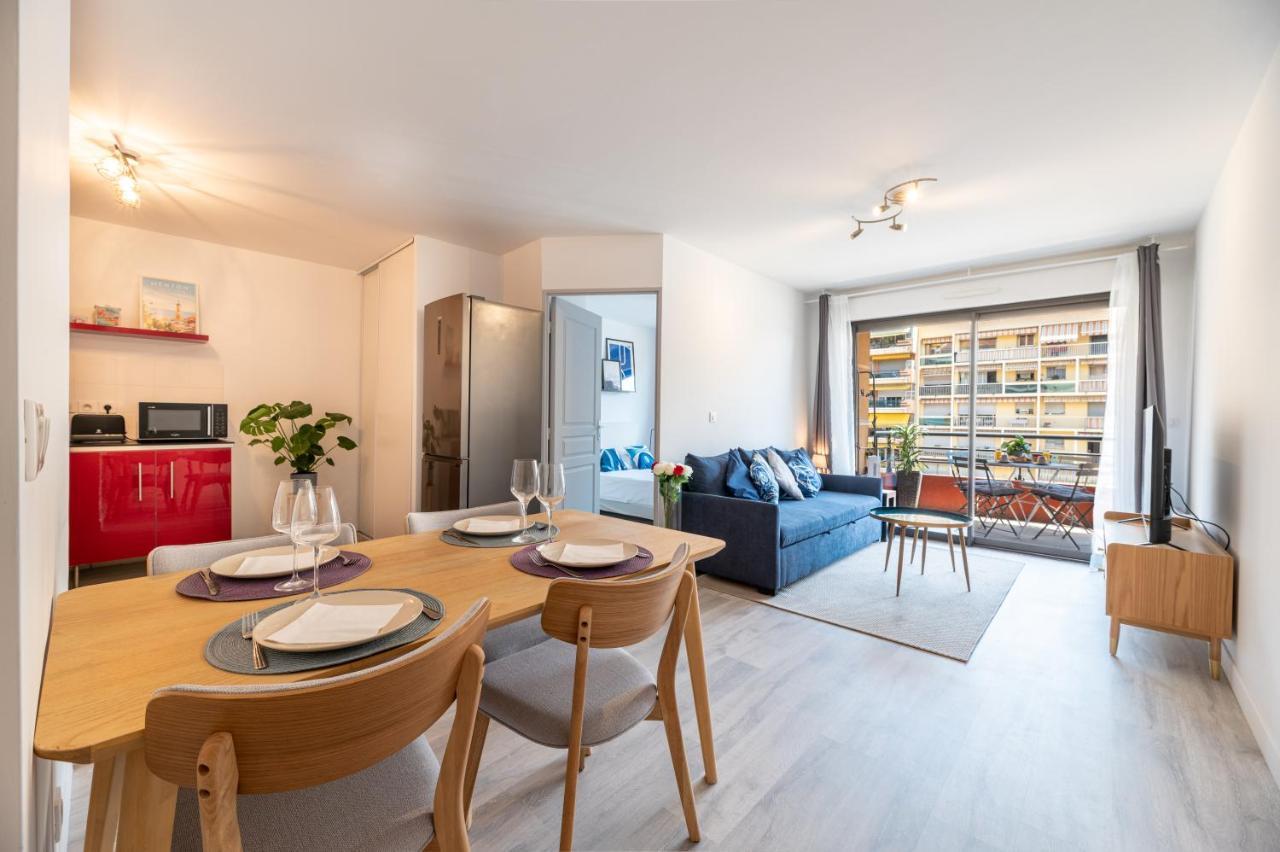 L'Alhambra, Cosy 2 Pieces Au Centre Ville De Menton Ngoại thất bức ảnh